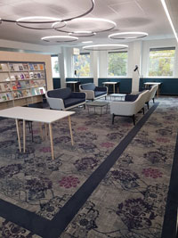 Malerarbeiten Bodenbelagsarbeiten Landesbibliothekszentrum Koblenz